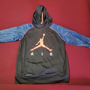 Jordan Black & Blue Youth Hoodie